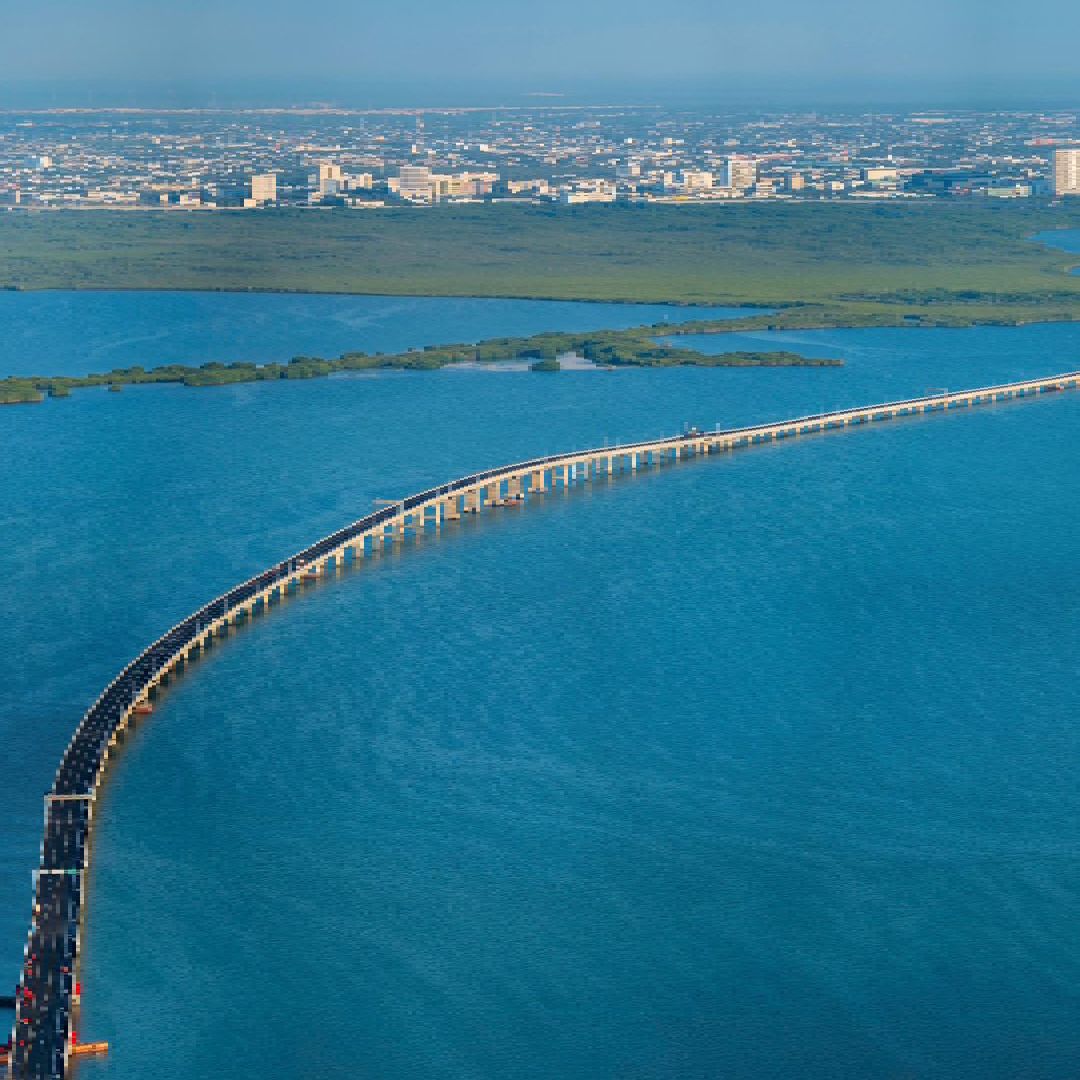 Claudia Sheinbaum Inaugura Puente Nichupté en Cancún. Foto: Gobierno de México